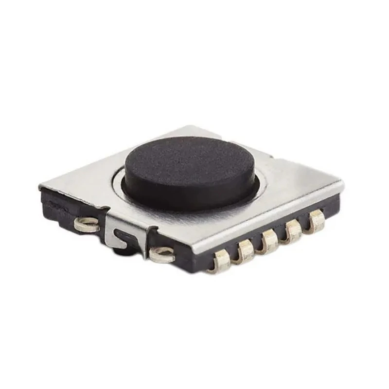 APEM Black Round Tactile Switch, 1 mm Actuator Length, SPST 50mA 24 V dc Surface Mount IP67 IP67 