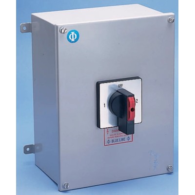 Kraus & Naimer 4-Pole Base Front Panel Mount Isolator Switch IP65 3-Phase 22 kW KG64B.T904/GBA090.*MB3
