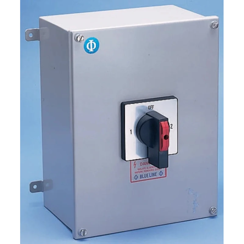 Kraus & Naimer 4-Pole Base Front Panel Mount Isolator Switch IP65 3-Phase 22 kW KG64B.T904/GBA090.*MB3