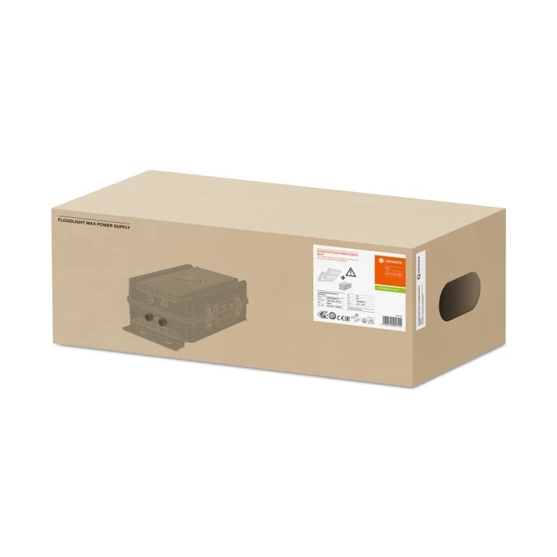 LEDVANCE FL MAX Floodlight 600 W White 121000 lm IP66 Die Cast Aluminium Housing 240V 5700K 30° Beam Angle 4058075580718