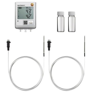 Testo Saveris 2 Fridge Monitoring Kit Temperature Data Logger WiFi 2 Channel 0572 2103
