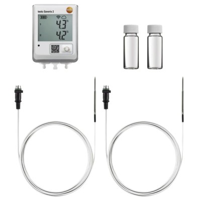 Testo Saveris 2 Fridge Monitoring Kit Temperature Data Logger WiFi 2 Channel 0572 2103
