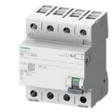 Siemens SENTRON 5SV3xxx Series Residual Current Circuit Breaker 63A 4-Pole 500mA Type B 0.8kA 400V ac 5SV3746-4