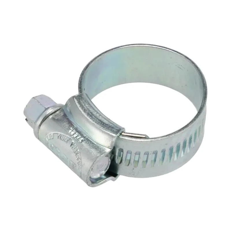 RS PRO Mild Steel Zinc Plated Hex Screw Worm Drive Hose Clip 18mm to 25mm ID 25mm Band Width 145-0247