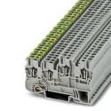 Phoenix Contact 5/3-PE/B/L STIO 2 Series Terminal Block Grey 2.5mm² 4-Level Spring Cage 3209044