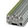 Phoenix Contact 5/3-PE/B/L STIO 2 Series Terminal Block Grey 2.5mm² 4-Level Spring Cage 3209044