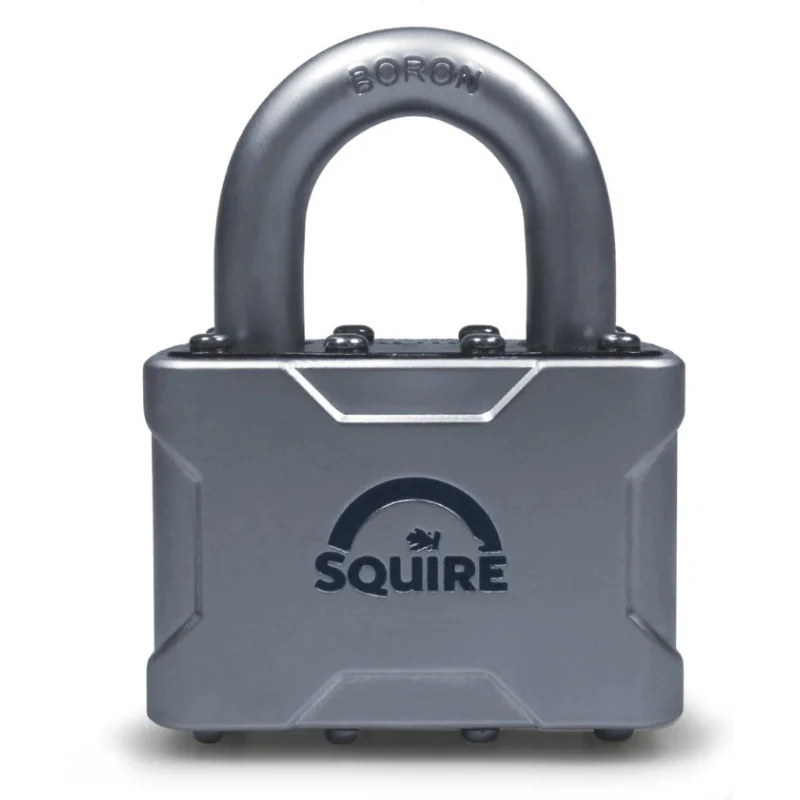 Squire Keyed Steel Padlock Weatherproof 9.5mm Shackle 55mm Body RS VULCAN P4 50