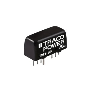 TRACOPOWER Isolated 6W DC/DC Converter SIP-8 Package 12V DC Output 500mA 9V-36V Input TMR 6-2412WIR