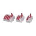 HellermannTyton Insulated Wire Splice Connector with Tin Plated Copper Contact, 17mm Length, 14-28 AWG HCRN-3-BLISTER