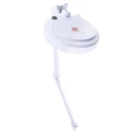 RS PRO LED Magnifying Lamp with Table Clamp Mount 3dpt, 125 mm Lens Diameter, 14.5W LED Lamp 146-5486