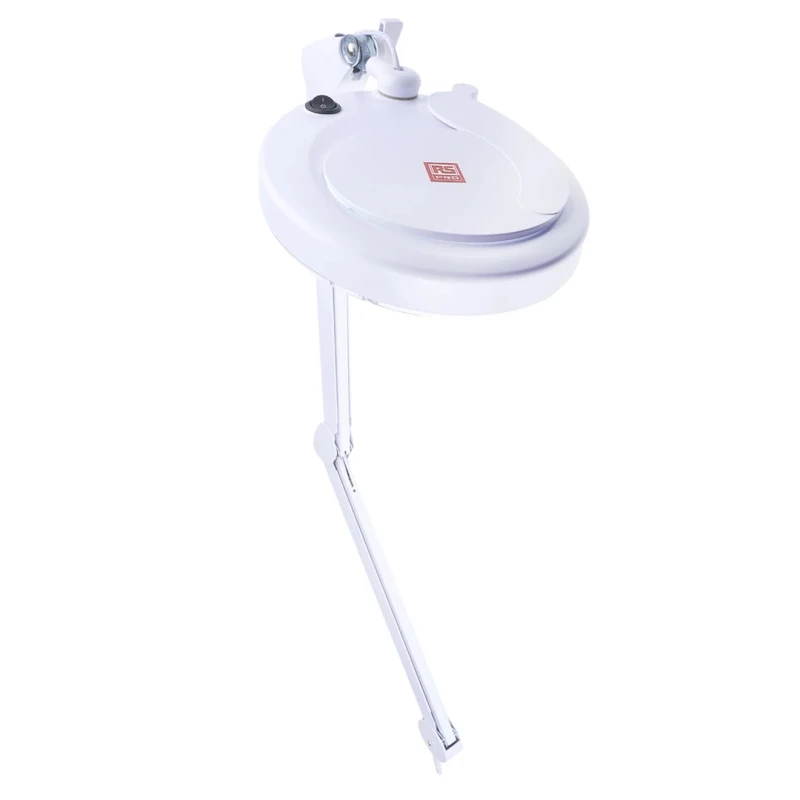 RS PRO LED Magnifying Lamp with Table Clamp Mount 3dpt, 125 mm Lens Diameter, 14.5W LED Lamp 146-5486