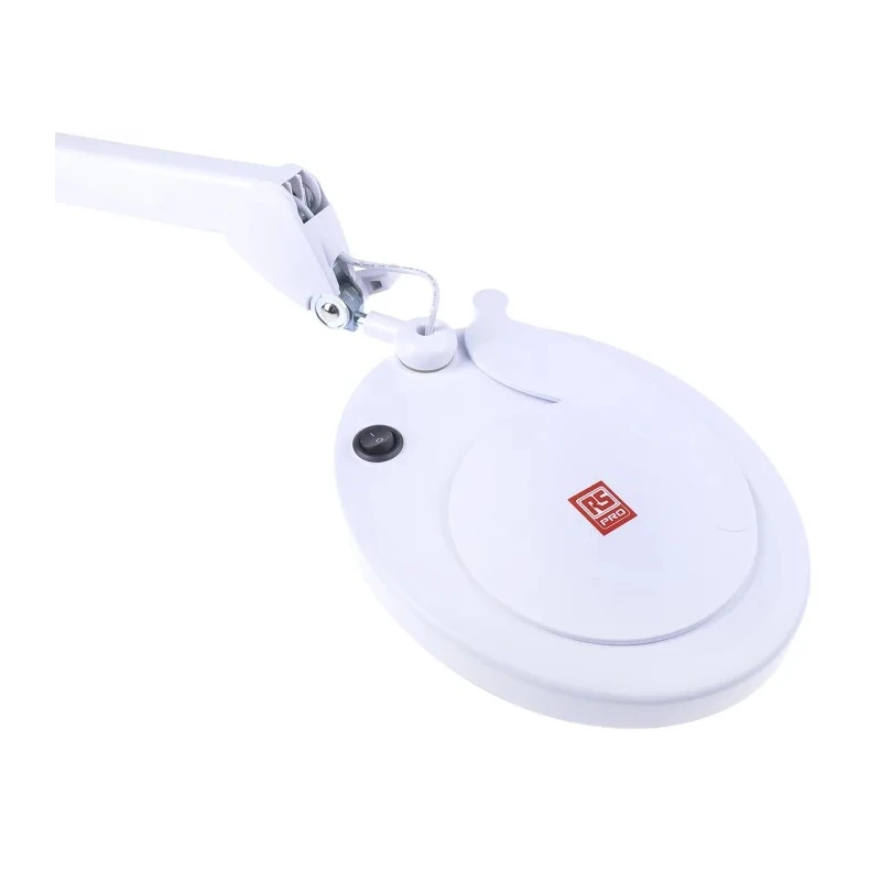 RS PRO LED Magnifying Lamp with Table Clamp Mount 3dpt, 125 mm Lens Diameter, 14.5W LED Lamp 146-5486