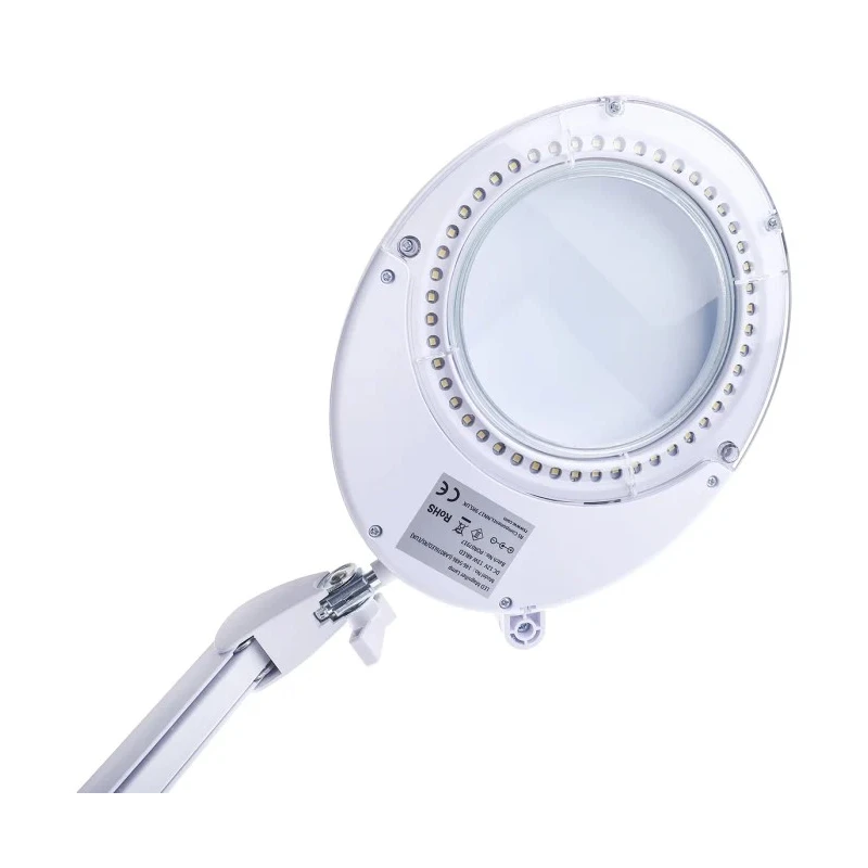 RS PRO LED Magnifying Lamp with Table Clamp Mount 3dpt, 125 mm Lens Diameter, 14.5W LED Lamp 146-5486