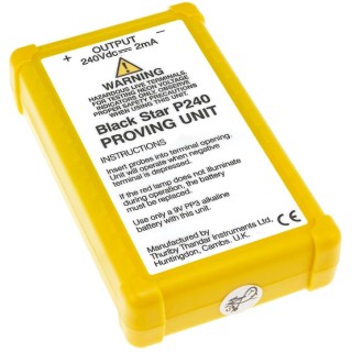Black Star Voltage Indicator Proving Unit 2mA 240V P240