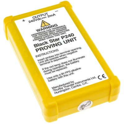 Black Star Voltage Indicator Proving Unit 2mA 240V P240