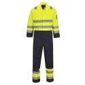 Portwest Yellow Reusable Hi Vis Flame Retardant Coverall Overalls 2XL Chest 146 cm 161-1968