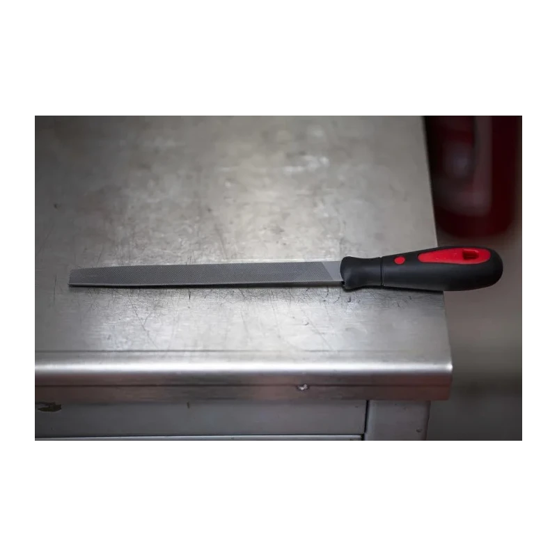 RS PRO Engineers File Half Round Second Cut 200mm Length 20mm Width 6mm Thickness Handle Included 161-1477