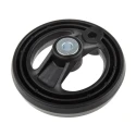 RS PRO Black Fibreglass Reinforced Technopolymer Hand Wheel 126 mm Diameter 161-1990
