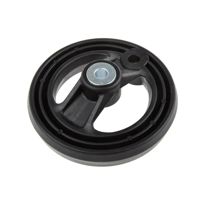 RS PRO Black Fibreglass Reinforced Technopolymer Hand Wheel 126 mm Diameter 161-1990