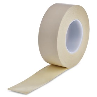 Hi-Bond White Double Sided Cloth Tape 25mm Width x 25m Length, Modified Dispersion Acrylate Adhesive, 0.28mm Thickness, HB360