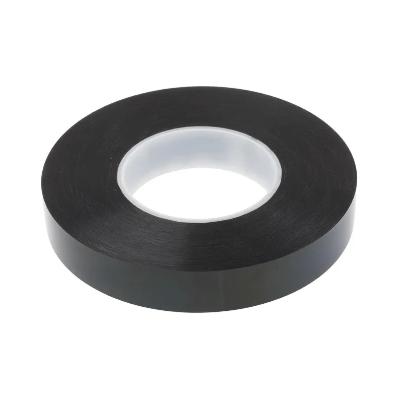 Hi-Bond Black Foam Tape Hi-PORSEAL HPS040B Double Sided Acrylic Adhesive, 25mm x 33m, 0.4mm Thick HPS040B