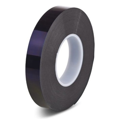 Hi-Bond Black Polyethylene Foam Tape 9mm Width 0.8mm Thickness 33m Length Acrylic Adhesive HPS080B