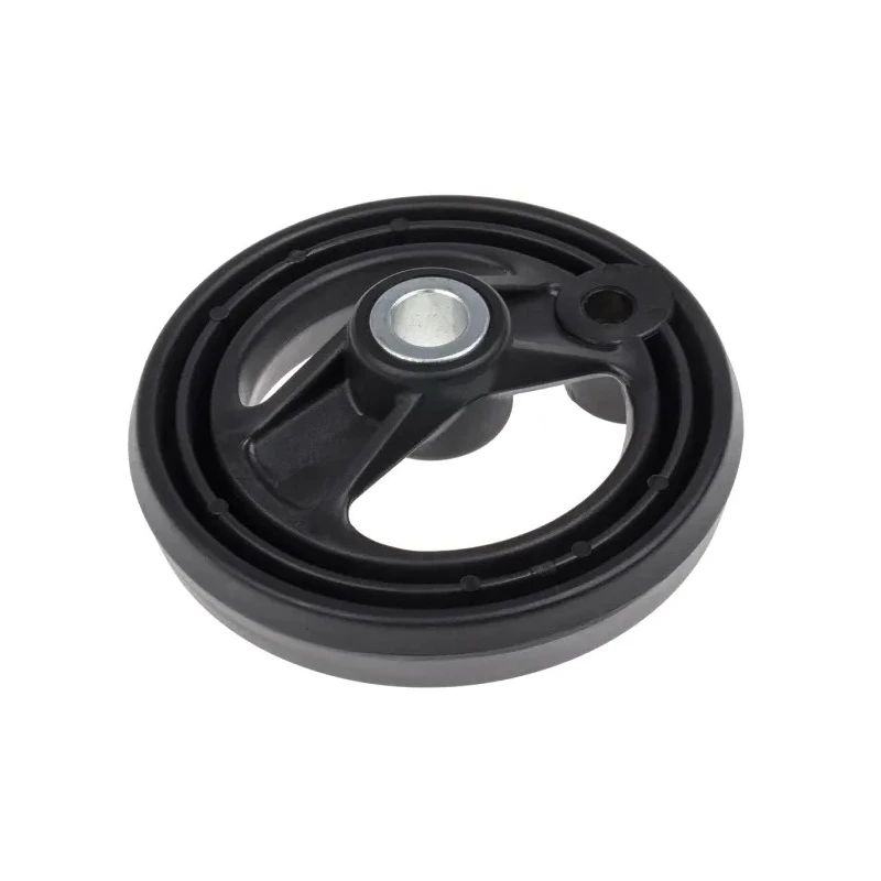RS PRO Black Fibreglass Reinforced Technopolymer Hand Wheel 126 mm Diameter 161-1993