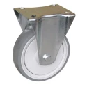Guitel Hervieu Fixed Castor 175 kg Capacity 125 mm Wheel Diameter Thermoplastic Rubber 373352
