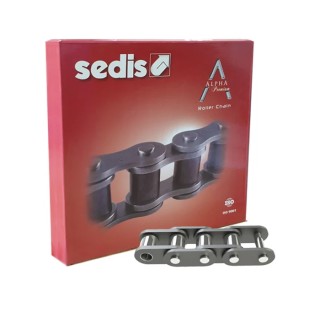 Sedis 06B-1 Roller Chain, 5 m Length, 13.5 mm Pin Length, Alpha Premium, Carbon Steel, ISO 606 (DIN 8187) 3N7B01A00