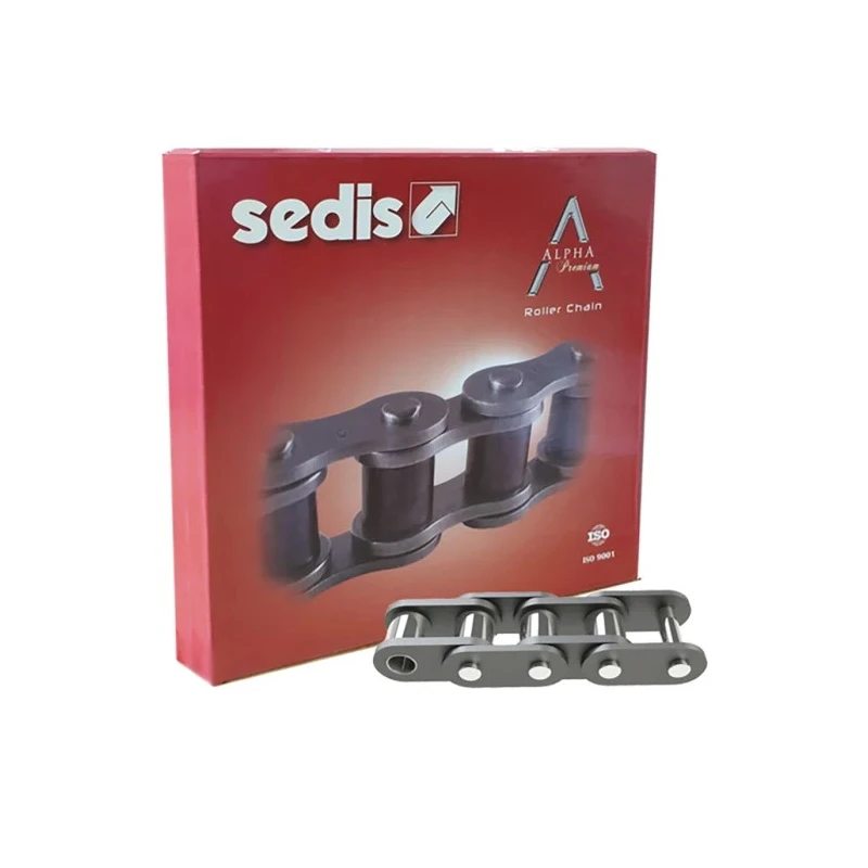 Sedis 06B-1 Roller Chain, 5 m Length, 13.5 mm Pin Length, Alpha Premium, Carbon Steel, ISO 606 (DIN 8187) 3N7B01A00