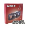 Sedis 06B-1 Roller Chain, 5 m Length, 13.5 mm Pin Length, Alpha Premium, Carbon Steel, ISO 606 (DIN 8187) 3N7B01A00