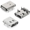 Wurth Elektronik WR-COM USB 3.1 Type C Receptacle Horizontal THR/SMT 14 Way USB C Connector, Solder 632723100011