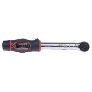 Norbar Torque Tools Click Torque Wrench, 4 to 20 nm, 3/8 inch Square Drive, 230mm Overall, Calibrated RSCAL 13831