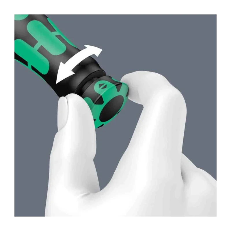 Wera Click Torque Wrench Click-Torque C 4, Reversible Ratchet, 60 to 300 Nm, 1/2 in Square Drive, 595mm Overall Length 075623