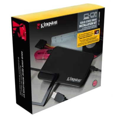 Kingston 2.5 in Hard Drive Mounting Kit Accessory with SATA Interface 7 to 9.5 mm SNA-B
