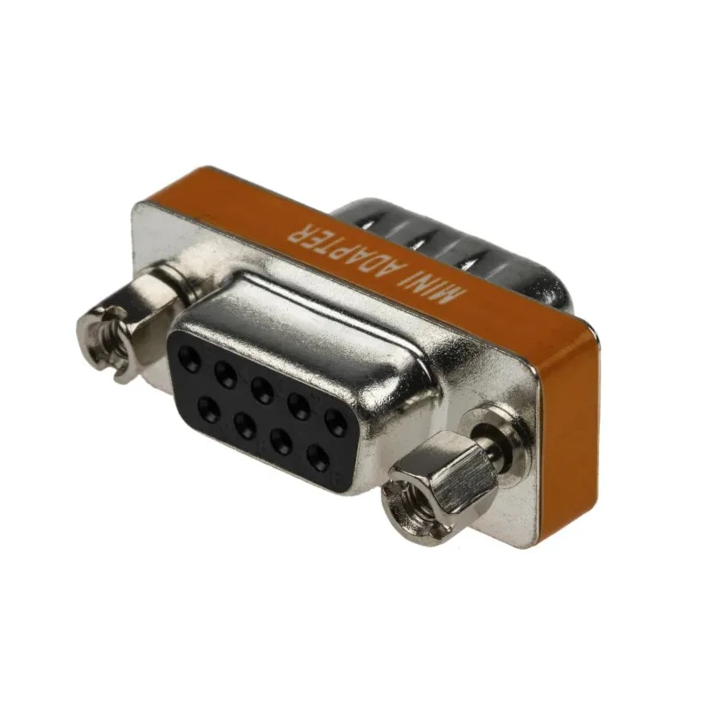 RS PRO D-Sub Adapter 9-Way D-Sub Male to Female, Straight, Gold over Nickel Contact Plating 243-0374