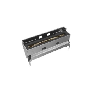 Amphenol Communications Solutions Mini Cool Edge IO Series Vertical Edge Connector, Panel Mount, 74-Contacts G97V22332HR