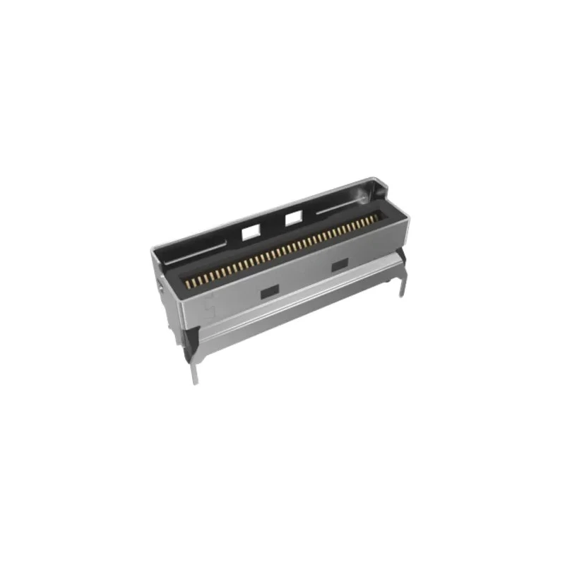Amphenol Communications Solutions Mini Cool Edge IO Series Vertical Edge Connector, Panel Mount, 74-Contacts G97V22332HR