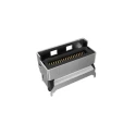 Amphenol Communications Solutions Mini Cool Edge IO Series Vertical Edge Connector Panel 74 Contacts 0.6 mm Pitch G97V24312HR