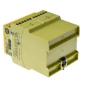 Pilz PZE 9 24V DC Safety Relay with 8 Safety Contacts and 1 Auxiliary Contact 774150