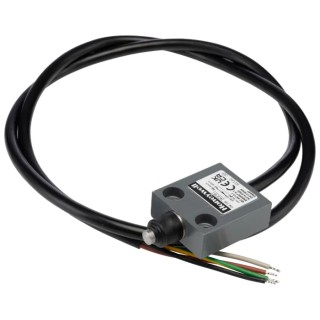 Honeywell 14CE Series Plunger Limit Switch, SPDT Contact, IP65-IP68 Rated, Die Cast Zinc Housing, 250V AC, 5A 14CE18-1
