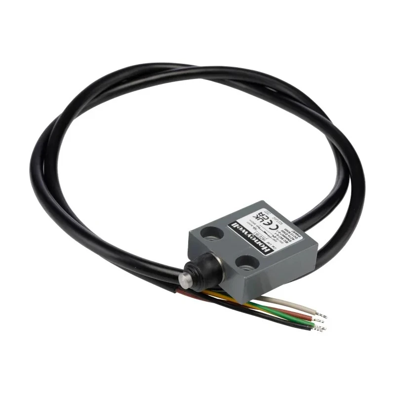Honeywell 14CE Series Plunger Limit Switch, SPDT Contact, IP65-IP68 Rated, Die Cast Zinc Housing, 250V AC, 5A 14CE18-1