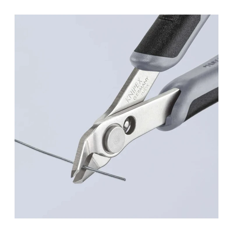 Knipex Super Knips® With Bevel ESD Safe Side Cutter 125mm Stainless Steel Jaw 1.6mm Cutting Capacity 78 03 125 ESD