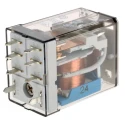 Finder Power Relay DPDT, 24V dc Coil, 12A Switching Current, PCB Mount, Silver Alloy Contacts 56.42.9.024.0000