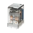 Finder Power Relay DPDT, 24V dc Coil, 12A Switching Current, PCB Mount, Silver Alloy Contacts 56.42.9.024.0000