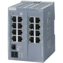 Siemens Managed Ethernet Switch Rack Mount 16 RJ-45 Ports 80x117x109mm 6GK5216-0BA00-2AB2