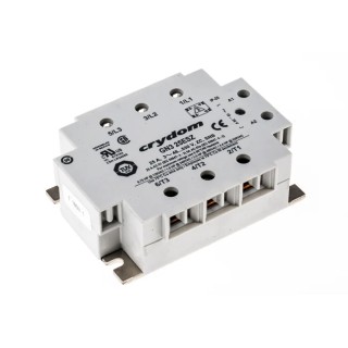 Crydom GN3 Series Solid State Relay Panel Mount 25A Load 600V AC Load 36V AC Control GN325ESZ