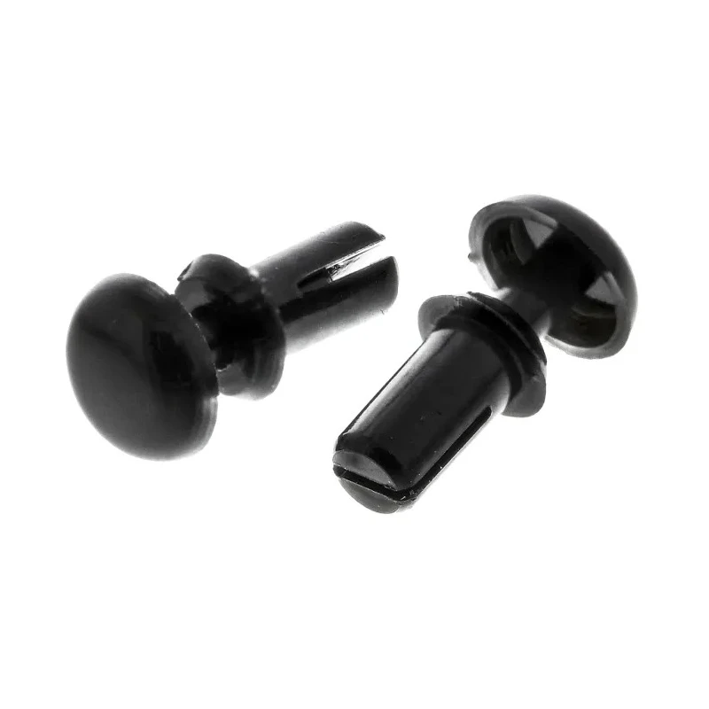 Essentra Nylon Snap Rivet 2.6 mm Diameter, 6.1 mm Length, Nylon Body, RoHS Certified 255-9942