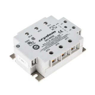 Crydom GN3 Series Solid State Relay, 50 A Load, Panel Mount, 600 V AC Load, 32 V DC Control GN350DSZ