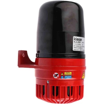Klaxon High Output Weatherproof Industrial Siren 110V AC 120 dB IP65 SLA-0001